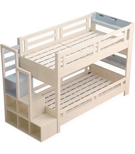 Amazon｜タンスのゲン 二段ベッド マットレス 2枚付き 2段ベッドセット